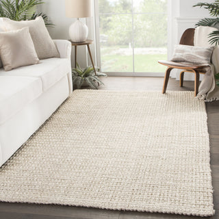 Jaipur Living Naturals Tobago Tyne NAT39 Ivory Area Rug Lifestyle Image Feature