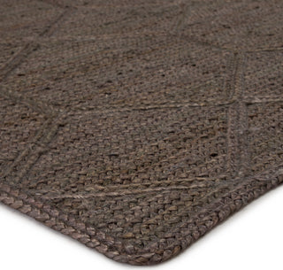 Jaipur Living Naturals Tobago Ponce NAT42 Brown/Gray Area Rug - Corner