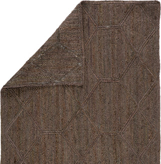 Jaipur Living Naturals Tobago Ponce NAT42 Brown/Gray Area Rug - Folded Corner