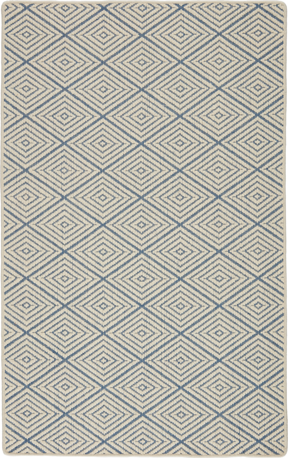 Jaipur Living Newport by Barclay Butera Pacific NBB01 Blue/Ivory Area Rug - Top Down