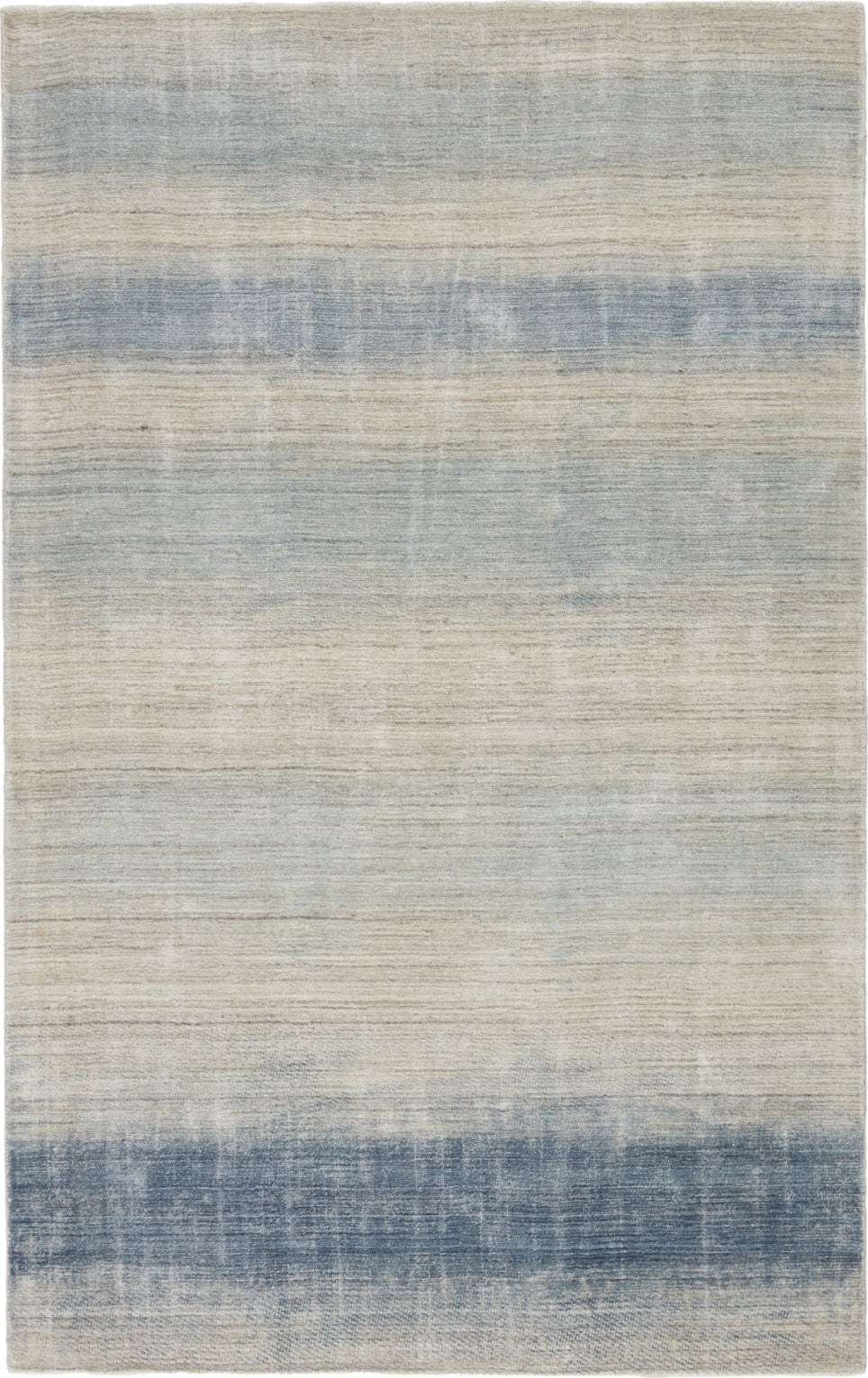Jaipur Living Newport by Barclay Butera Bayshores NBB04 Blue/Beige Area Rug - Top Down