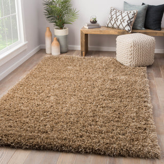 Jaipur Living Nadia ND06 Tan Area Rug Lifestyle Image Feature