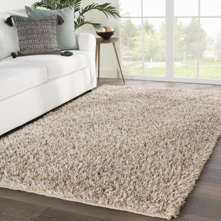 Jaipur Living Nadia ND09 Taupe Area Rug Lifestyle Image Feature