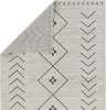 Jaipur Living Nadine Taos NDN01 Cream/Dark Slate Area Rug by Vibe Backing Image