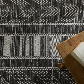 Jaipur Living Nadine Mateo NDN02 Black/Light Gray Area Rug by Vibe Main Image