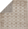 Jaipur Living Nadine Milea NDN05 Tan/Cream Area Rug by Vibe Backing Image