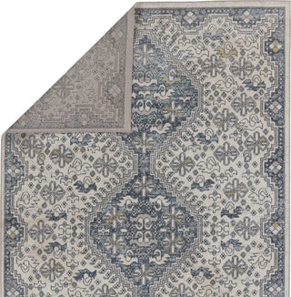 Jaipur Living Nadine Yucca NDN06 Cream/Blue Area Rug by Vibe Backing Image