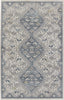 Jaipur Living Nadine Yucca NDN06 Cream/Blue Area Rug by Vibe Main Image