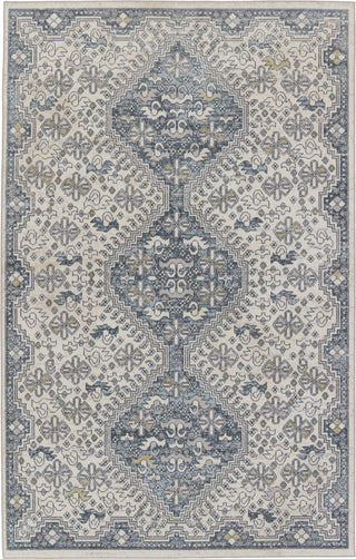 Jaipur Living Nadine Yucca NDN06 Cream/Blue Area Rug by Vibe Main Image