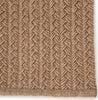 Jaipur Living Nirvana Premium Iver NIP03 Tan Area Rug Corner Close Up Image
