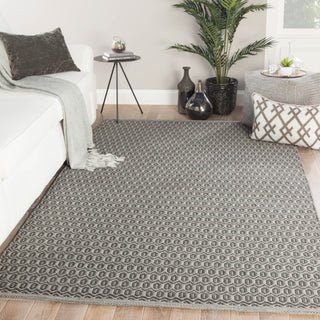 Jaipur Living Nirvana Swit NIR03 Gray Area Rug Lifestyle Image Feature