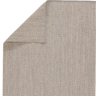 Jaipur Living Nirvana Sven Taupe/Cream Area Rug - Folded Corner