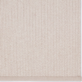 Jaipur Living Nirvana Sven Light Beige Area Rug Corner Close Up Image