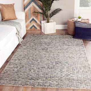 Jaipur Living Naturals Monaco Calista NLM03 Blue/Light Gray Area Rug Lifestyle Image Feature