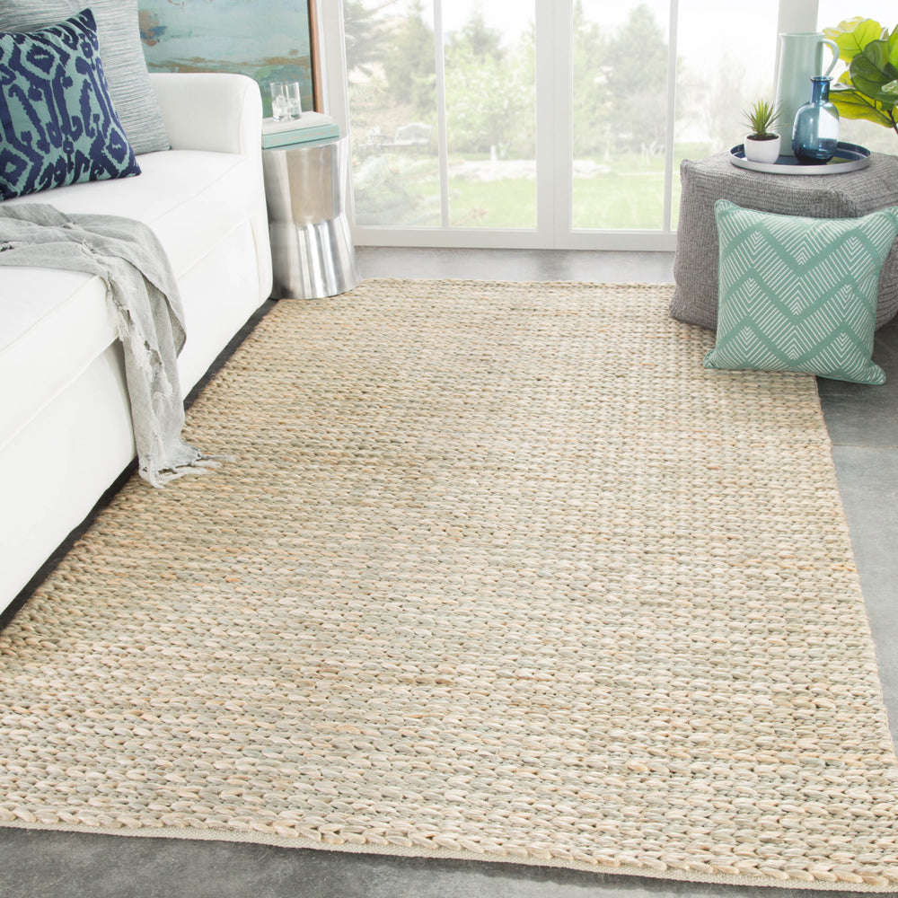 Jaipur Living Naturals Monaco Calista NLM04 Tan/Gray Area Rug Lifestyle Image Feature