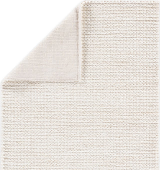 Jaipur Living Naturals Monaco Calista NLM05 White Area Rug Folded Backing Image