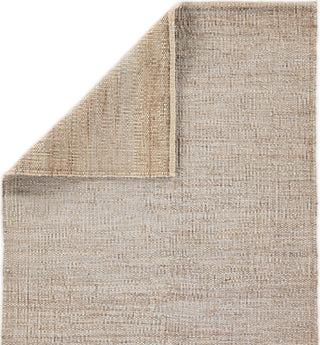 Jaipur Living Naturals Monaco Anthro NLM06 Tan Area Rug Folded Backing Image