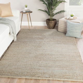 Jaipur Living Naturals Monaco Anthro NLM06 Tan Area Rug Lifestyle Image Feature