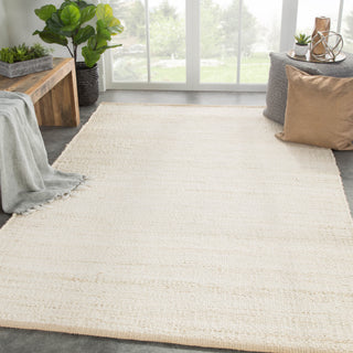 Jaipur Living Naturals Monaco Anthro NLM07 Cream Area Rug Lifestyle Image Feature