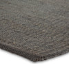 Jaipur Living Naturals Monaco Anthro NLM08 Dark Gray Area Rug - Corner