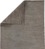 Jaipur Living Naturals Monaco Anthro NLM08 Dark Gray Area Rug - Folded Corner