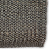 Jaipur Living Naturals Monaco Anthro NLM08 Dark Gray Area Rug - Close Up