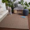 Jaipur Living North Shore Kawela NRS01 Brown Area Rug Lifestyle Image Feature