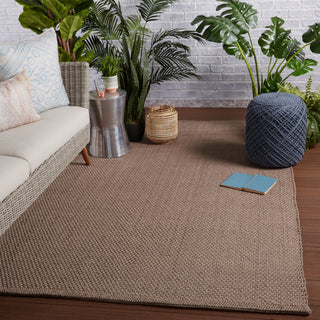 Jaipur Living North Shore Kawela NRS01 Brown Area Rug Lifestyle Image Feature