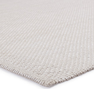 Jaipur Living North Shore Kawela NRS02 Light Gray Area Rug Corner Image