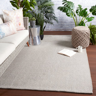 Jaipur Living North Shore Kawela NRS02 Light Gray Area Rug Lifestyle Image Feature