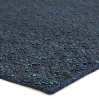 Jaipur Living Naturals Bermuda Devyn NTB02 Blue Area Rug Corner Image