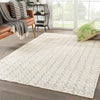 Jaipur Living Naturals Bermuda Devyn NTB03 Ivory/Black Area Rug Lifestyle Image Feature