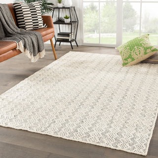 Jaipur Living Naturals Bermuda Devyn NTB03 Ivory/Black Area Rug Lifestyle Image Feature