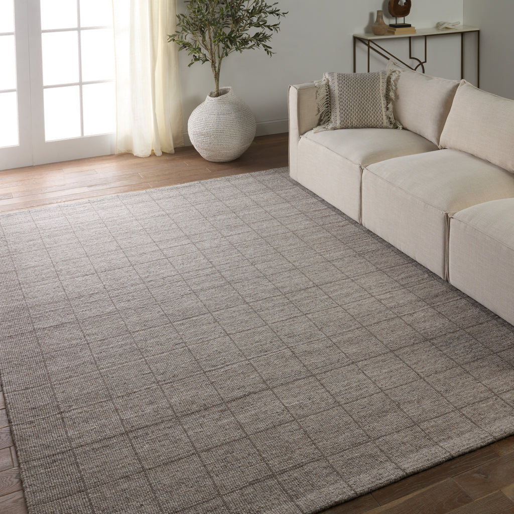 Jaipur Living Oxford By Club OBB01 Gray/Taupe Area Rug Barclay Butera Lifestyle Image Feature