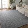 Jaipur Living Oxford By Club OBB03 Silver Area Rug Barclay Butera Lifestyle Image Feature