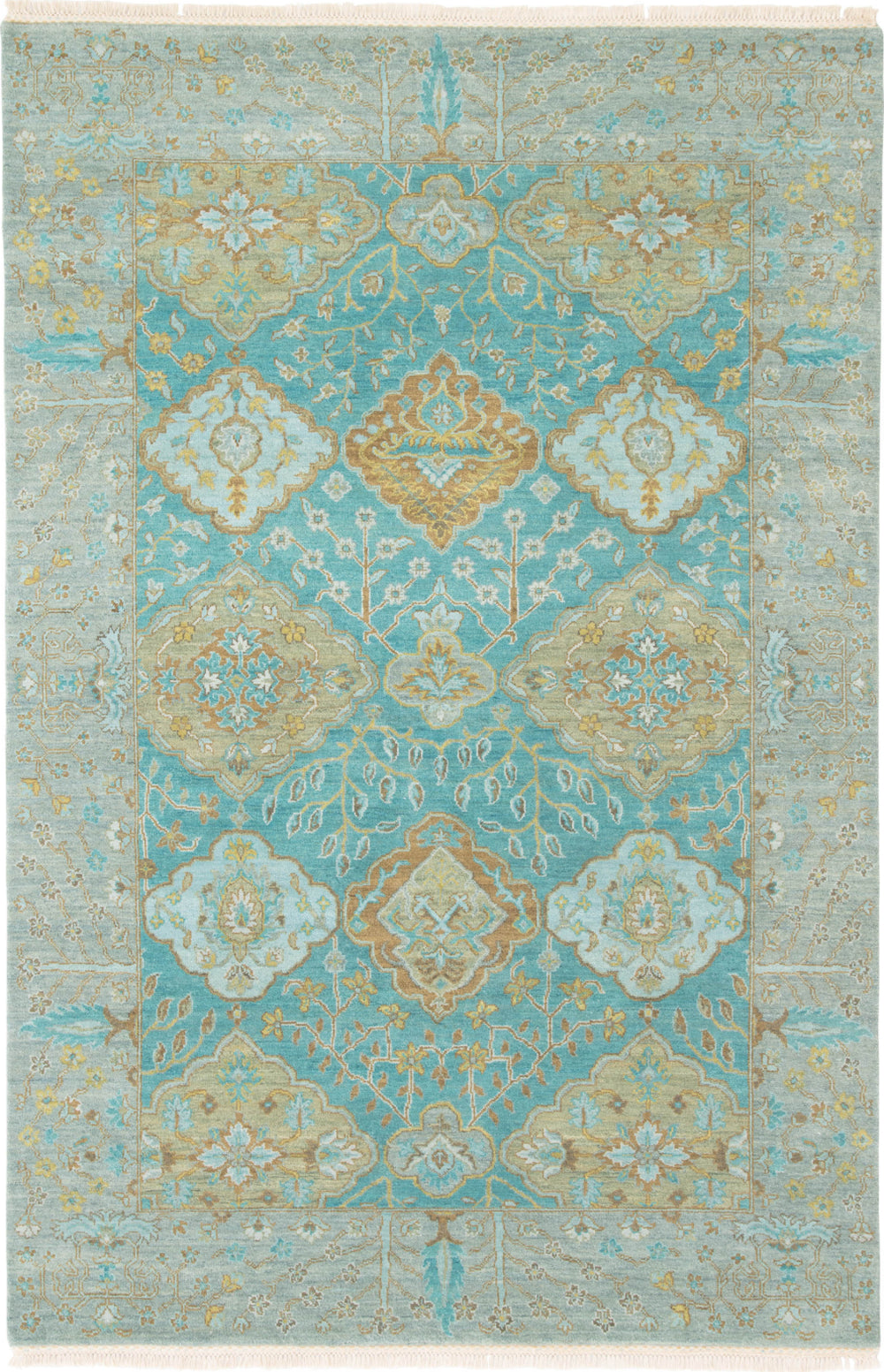 Jaipur Living Opus Allegro OP30 Teal Area Rug