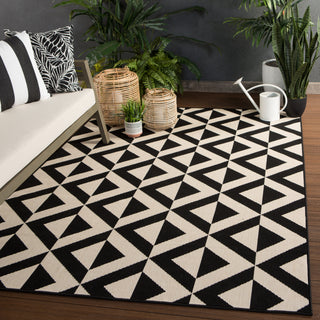 Jaipur Living Patio Marquise PAO03 Black/Cream Area Rug