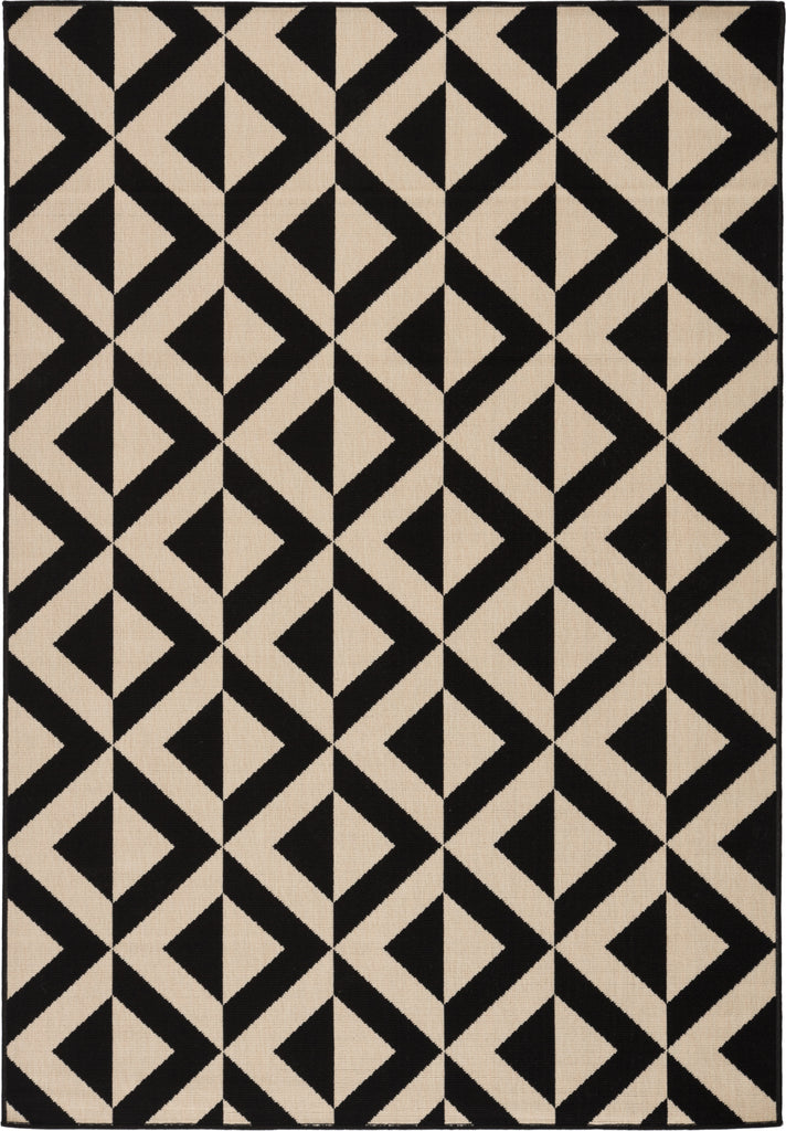 Jaipur Living Patio Marquise PAO03 Black/Cream Area Rug