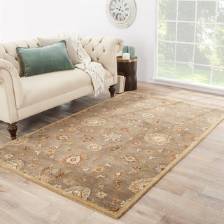 Jaipur Living Poeme Nantes PM14 Brown/Multicolor Area Rug Lifestyle Image Feature