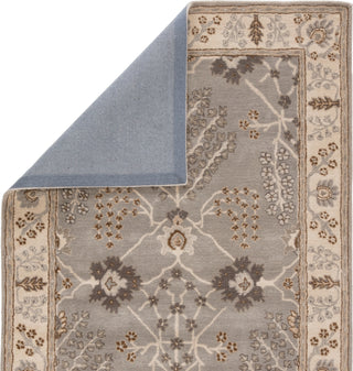 Jaipur Living Poeme Chambery PM144 Gray/Beige Area Rug folded Backing Image