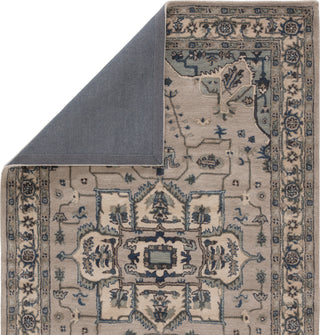 Jaipur Living Poeme Durango PM149 Light Gray/Indigo Area Rug Folded Backing Image