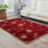 Jaipur Living Poeme Alsace PM41 Red/Multicolor Area Rug Lifestyle Image Feature