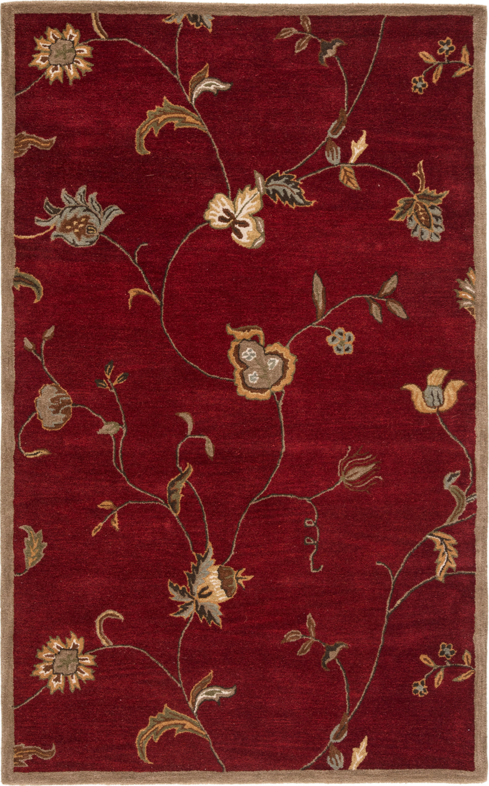 Jaipur Living Poeme Alsace PM41 Red/Multicolor Area Rug