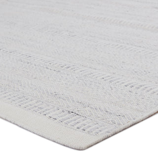 Jaipur Living Penrose Parson Light Gray/Ivory Area Rug Corner Image