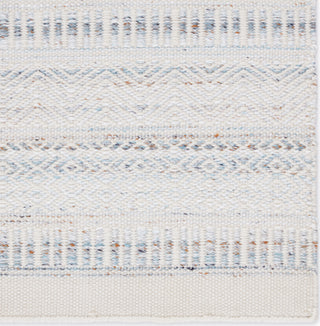 Jaipur Living Penrose Parson Light Blue/Ivory Area Rug Corner Close Up Image