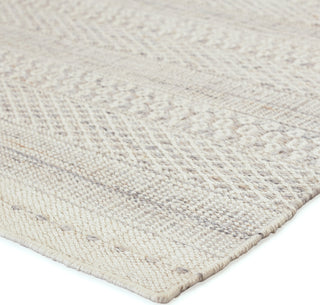 Jaipur Living Penrose Lenna PNR05 Cream/Light Gray Area Rug Corner Image