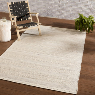 Jaipur Living Penrose Lenna PNR05 Cream/Light Gray Area Rug Lifestyle Image Feature