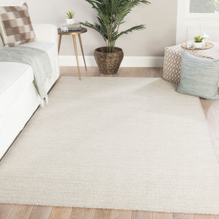 Jaipur Living Poise Eulalia POE01 Light Gray/Ivory Area Rug Lifestyle Image Feature