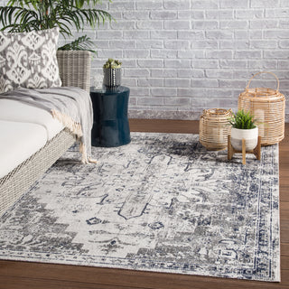 Jaipur Living Polaris Isolde POL07 Gray/Ivory Area Rug Room Scene Image 2