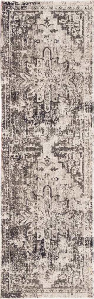 Jaipur Living Polaris Isolde POL07 Gray/Ivory Area Rug Runner Image